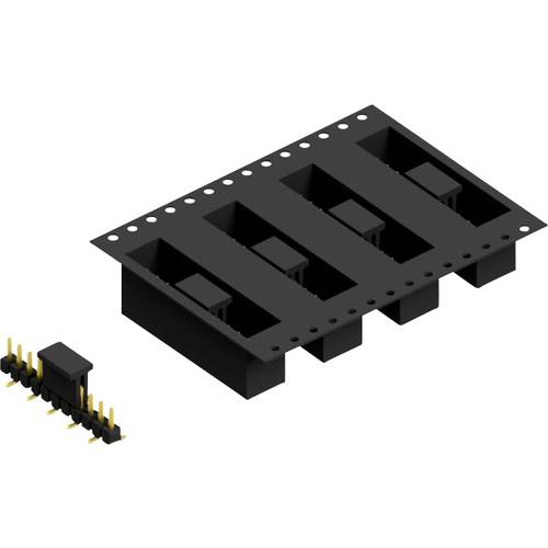 Fischer Elektronik Stiftleiste (Standard) Anzahl Reihen: 1 SL10SMD04011GBTR 250 St.