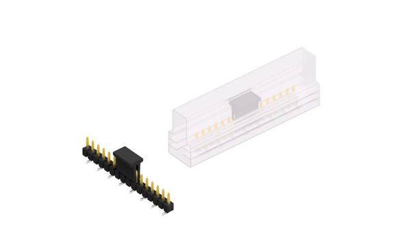 Fischer Elektronik Stiftleiste (Standard) Anzahl Reihen: 1 SL10SMD04016SBSM 10 St.