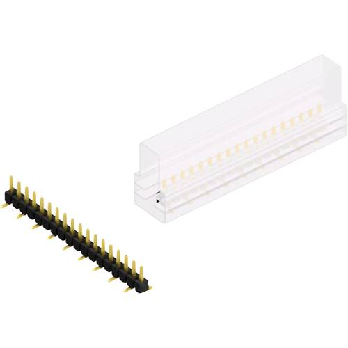 Fischer Elektronik Stiftleiste (Standard) Anzahl Reihen: 1 SL10SMD04018GSM 10 St.