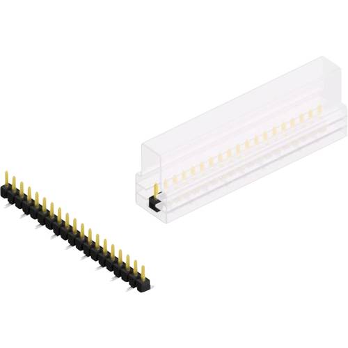 Fischer Elektronik Stiftleiste (Standard) Anzahl Reihen: 1 SL10SMD04019SSM 10 St.