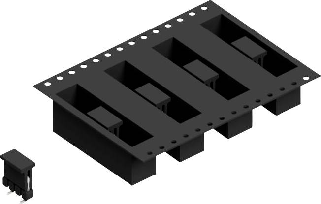 Fischer Elektronik Stiftleiste (Standard) Anzahl Reihen: 1 SL10SMD0404ZBTR 250 St.