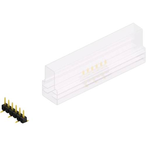 Fischer Elektronik Stiftleiste (Standard) Anzahl Reihen: 1 SL10SMD0406GSM 10 St.