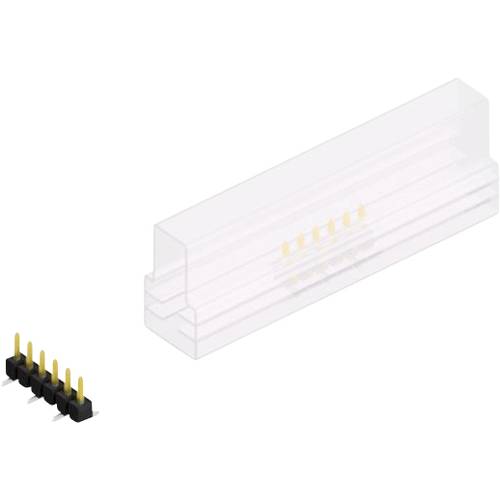 Fischer Elektronik Stiftleiste (Standard) Anzahl Reihen: 1 SL10SMD0406SSM 10 St.