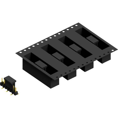 Fischer Elektronik Stiftleiste (Standard) Anzahl Reihen: 1 10156763 250 St.