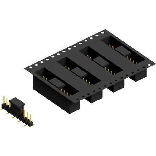 Fischer Elektronik Stiftleiste (Standard) Anzahl Reihen: 1 10047168 250 St.