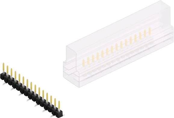 Fischer Elektronik Stiftleiste (Standard) Anzahl Reihen: 1 10047228 10 St.