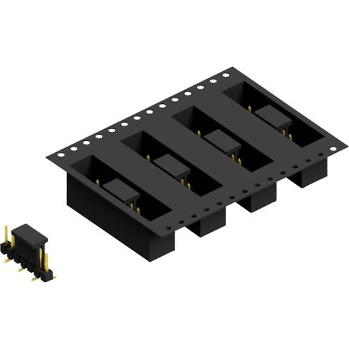 Fischer Elektronik Stiftleiste (Standard) Anzahl Reihen: 1 10047134 250 St.