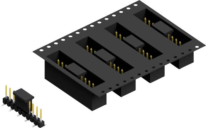 Fischer Elektronik Stiftleiste (Standard) Anzahl Reihen: 1 10047373 250 St.