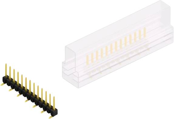 Fischer Elektronik Stiftleiste (Standard) Anzahl Reihen: 1 10047406 10 St.