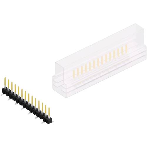 Fischer Elektronik Stiftleiste (Standard) Anzahl Reihen: 1 10047420 10 St.