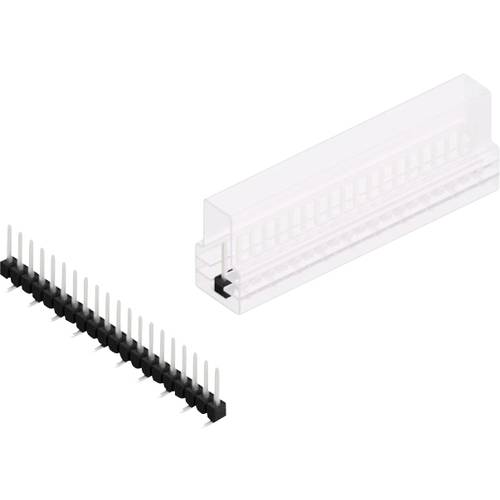 Fischer Elektronik Stiftleiste (Standard) Anzahl Reihen: 1 10047477 10 St.