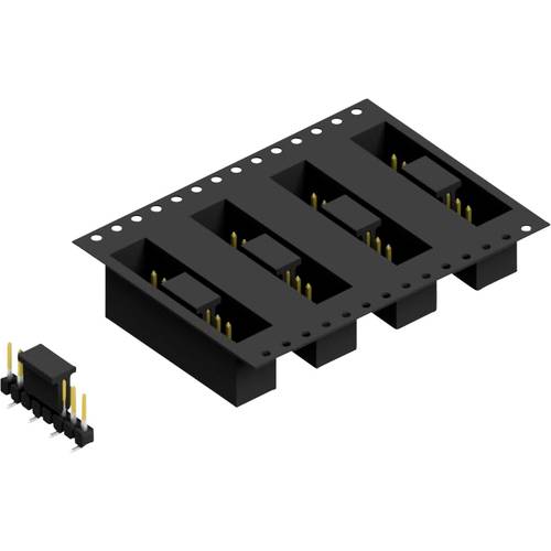Fischer Elektronik Stiftleiste (Standard) Anzahl Reihen: 1 10047347 250 St.