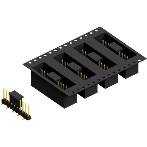 Fischer Elektronik Stiftleiste (Standard) Anzahl Reihen: 1 10047561 250 St.