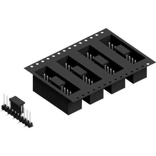 Fischer Elektronik Stiftleiste (Standard) Anzahl Reihen: 1 10047569 250 St.