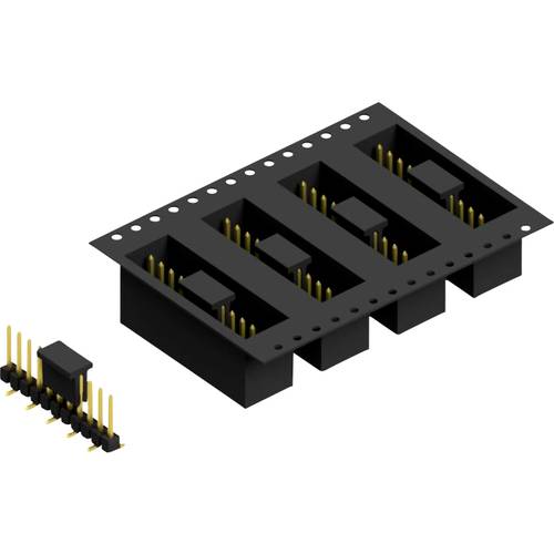Fischer Elektronik Stiftleiste (Standard) Anzahl Reihen: 1 10047574 250 St.