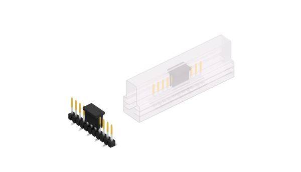 Fischer Elektronik Stiftleiste (Standard) Anzahl Reihen: 1 10047577 10 St.