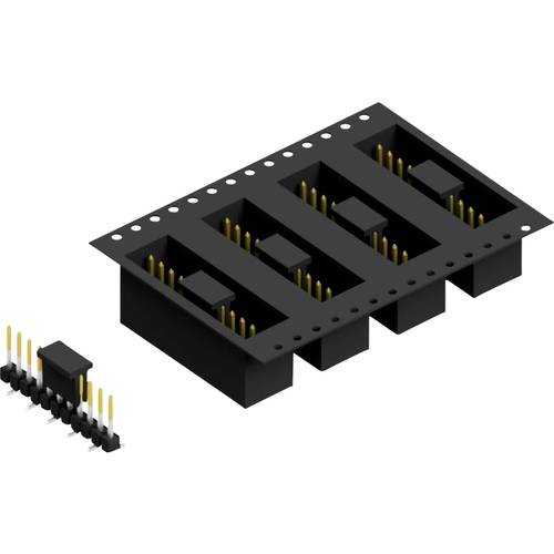 Fischer Elektronik Stiftleiste (Standard) Anzahl Reihen: 1 10047578 250 St.