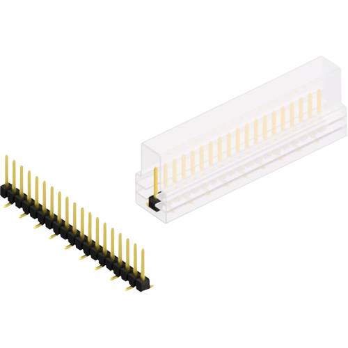 Fischer Elektronik Stiftleiste (Standard) Anzahl Reihen: 1 10047659 10 St.