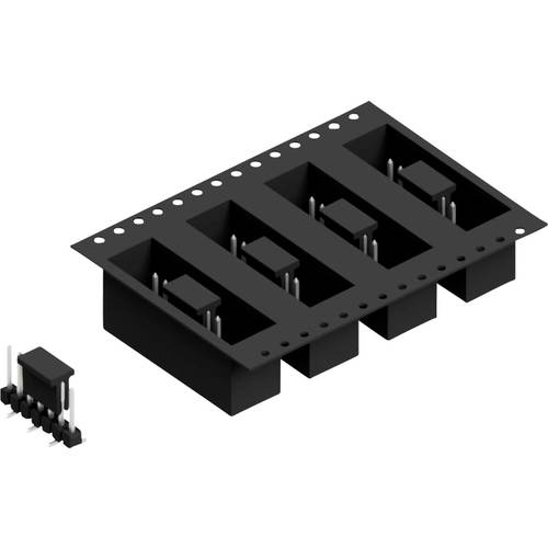 Fischer Elektronik Stiftleiste (Standard) Anzahl Reihen: 1 10047531 250 St.