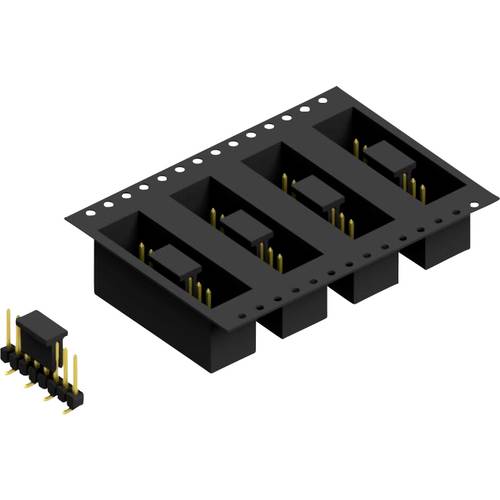 Fischer Elektronik Stiftleiste (Standard) Anzahl Reihen: 1 10047535 250 St.