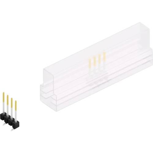 Fischer Elektronik Stiftleiste (Standard) Anzahl Reihen: 1 10047689 10 St.
