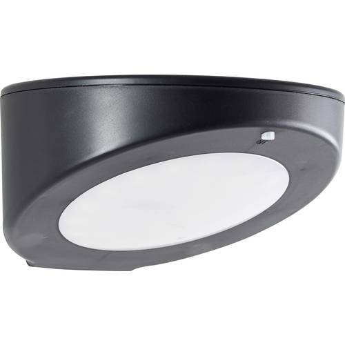 Brilliant Bardum G96924/06 LED-Außenwandleuchte mit Bewegungsmelder 3 W LED Schwarz