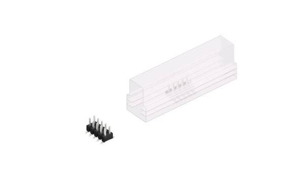 Fischer Elektronik Stiftleiste (Standard) Anzahl Reihen: 2 SL11SMD04010ZSM 10 St.