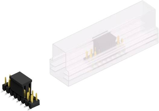Fischer Elektronik Stiftleiste (Standard) Anzahl Reihen: 2 SL11SMD04016SBSM 10 St.