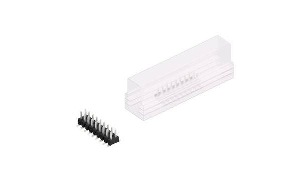 Fischer Elektronik Stiftleiste (Standard) Anzahl Reihen: 2 SL11SMD04018ZSM 10 St.