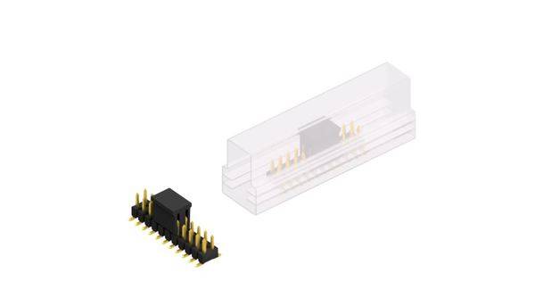Fischer Elektronik Stiftleiste (Standard) Anzahl Reihen: 2 SL11SMD04022GBSM 10 St.