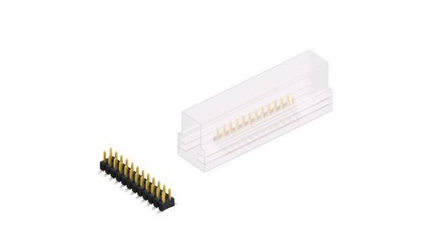 Fischer Elektronik Stiftleiste (Standard) Anzahl Reihen: 2 SL11SMD04024SSM 10 St.