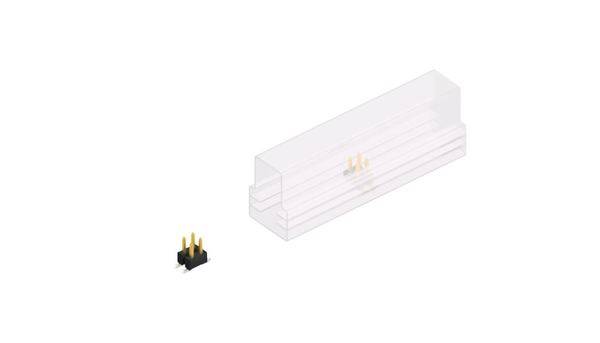 Fischer Elektronik Stiftleiste (Standard) Anzahl Reihen: 2 SL11SMD0404SSM 10 St.