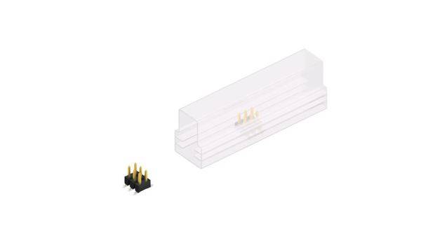 Fischer Elektronik Stiftleiste (Standard) Anzahl Reihen: 2 SL11SMD0406SSM 10 St.