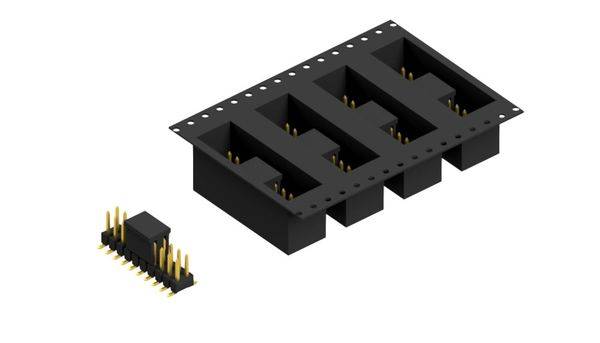 Fischer Elektronik Stiftleiste (Standard) Anzahl Reihen: 2 10049253 250 St.