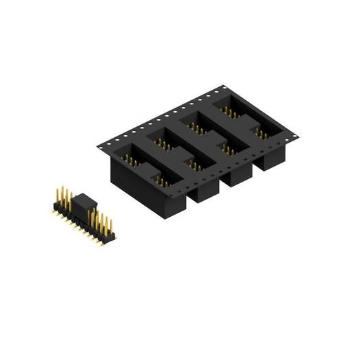 Fischer Elektronik Stiftleiste (Standard) Anzahl Reihen: 2 10049499 250 St.
