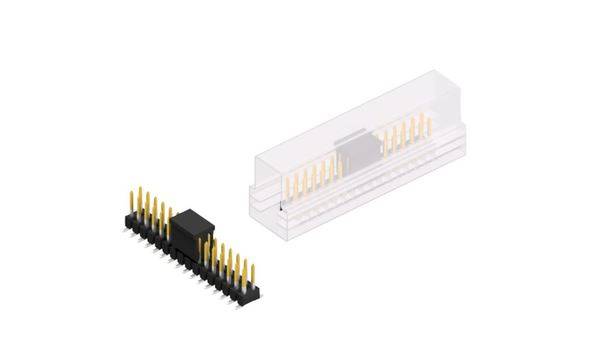 Fischer Elektronik Stiftleiste (Standard) Anzahl Reihen: 2 10049547 10 St.