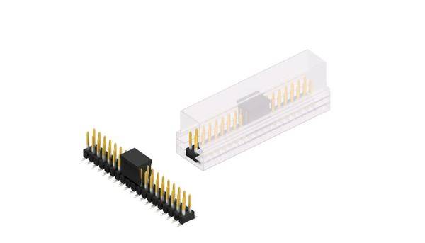 Fischer Elektronik Stiftleiste (Standard) Anzahl Reihen: 2 10049576 10 St.