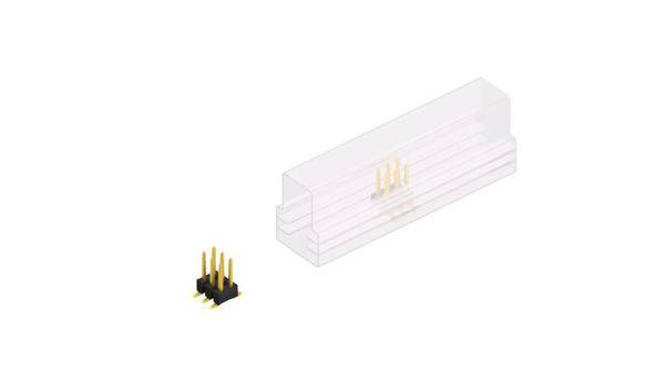 Fischer Elektronik Stiftleiste (Standard) Anzahl Reihen: 2 10049386 10 St.