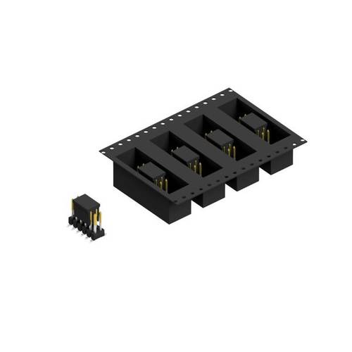 Fischer Elektronik Stiftleiste (Standard) Anzahl Reihen: 2 10049643 250 St.