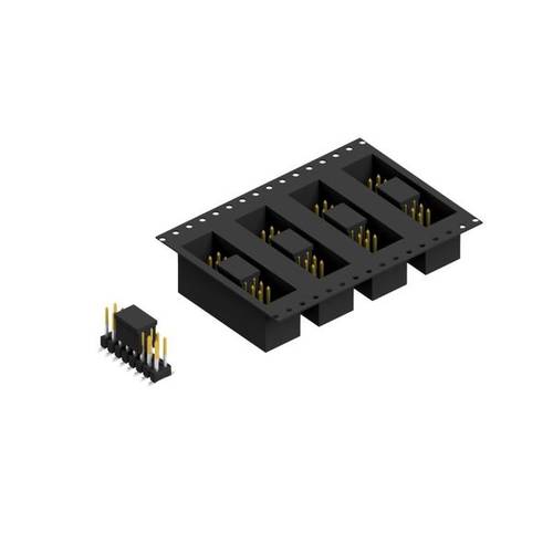 Fischer Elektronik Stiftleiste (Standard) Anzahl Reihen: 2 10049669 250 St.