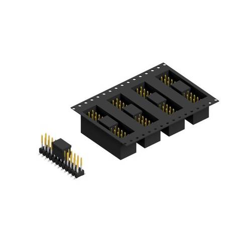 Fischer Elektronik Stiftleiste (Standard) Anzahl Reihen: 2 10049720 250 St.