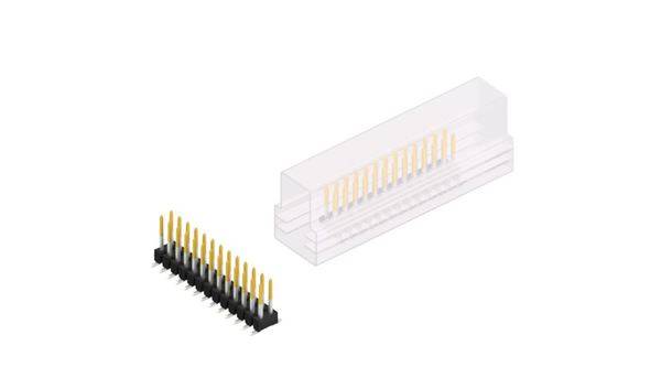 Fischer Elektronik Stiftleiste (Standard) Anzahl Reihen: 2 10049732 10 St.