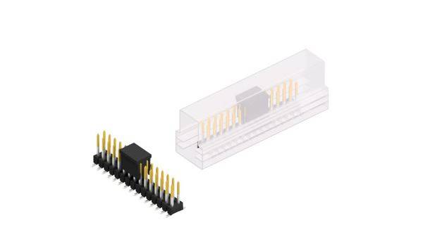 Fischer Elektronik Stiftleiste (Standard) Anzahl Reihen: 2 10049749 10 St.