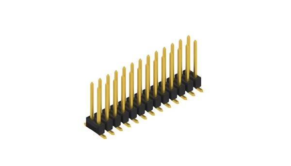 Fischer Elektronik Stiftleiste (Standard) Anzahl Reihen: 2 10049903 10 St.-0