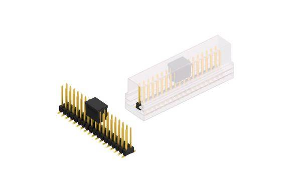 Fischer Elektronik Stiftleiste (Standard) Anzahl Reihen: 2 10049951 10 St.