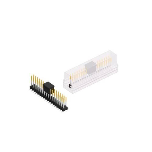 Fischer Elektronik Stiftleiste (Standard) Anzahl Reihen: 2 10049954 10 St.