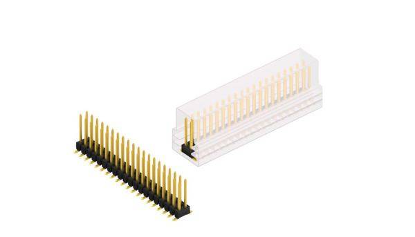 Fischer Elektronik Stiftleiste (Standard) Anzahl Reihen: 2 10049972 10 St.