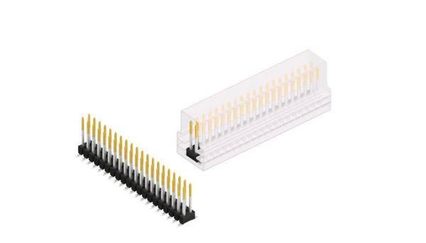 Fischer Elektronik Stiftleiste (Standard) Anzahl Reihen: 2 10049975 10 St.