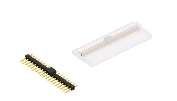 Fischer Elektronik Stiftleiste (Standard) Anzahl Reihen: 1 SL12SMD03119GBSM 10 St.