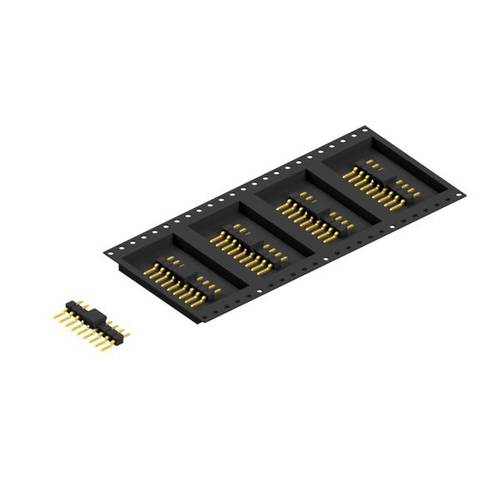 Fischer Elektronik Stiftleiste (Standard) Anzahl Reihen: 1 SL12SMD0319GBTR 500 St.